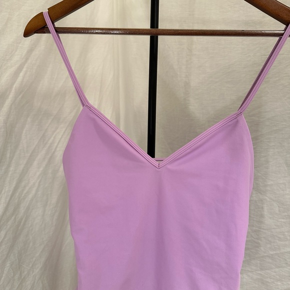 Jolyn Onepiece Swim Suit Lavender Tie Back - Picture 2 of 8